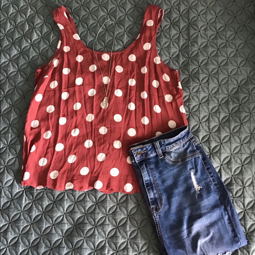 Cute ladies tank top